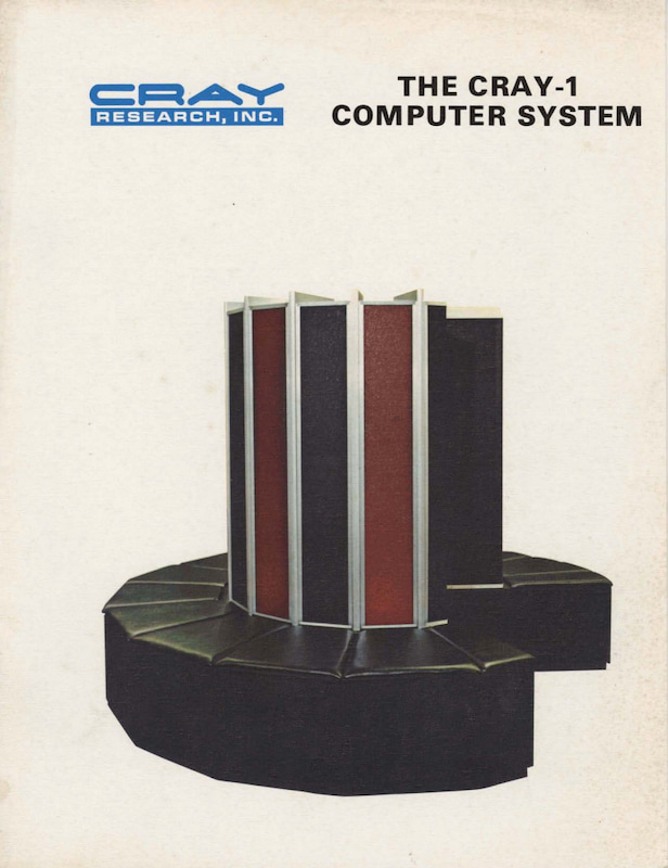 El folleto técnico del Cray-1: la supercomputadora de 1977 que alucinaba a los informáticos