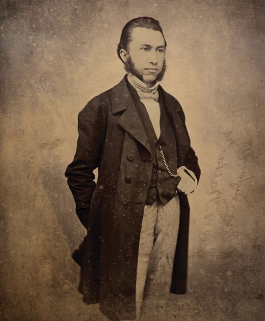 Aparece una foto de Richard Carrington, el del evento Carrington, de quien hasta ahora no había ninguna localizada