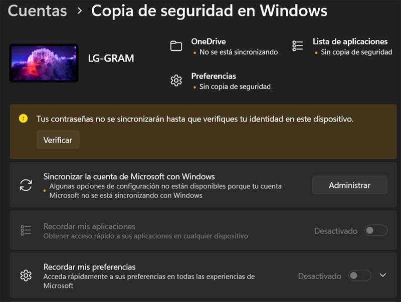 Personalizar las copias de seguridad integradas en Windows.
