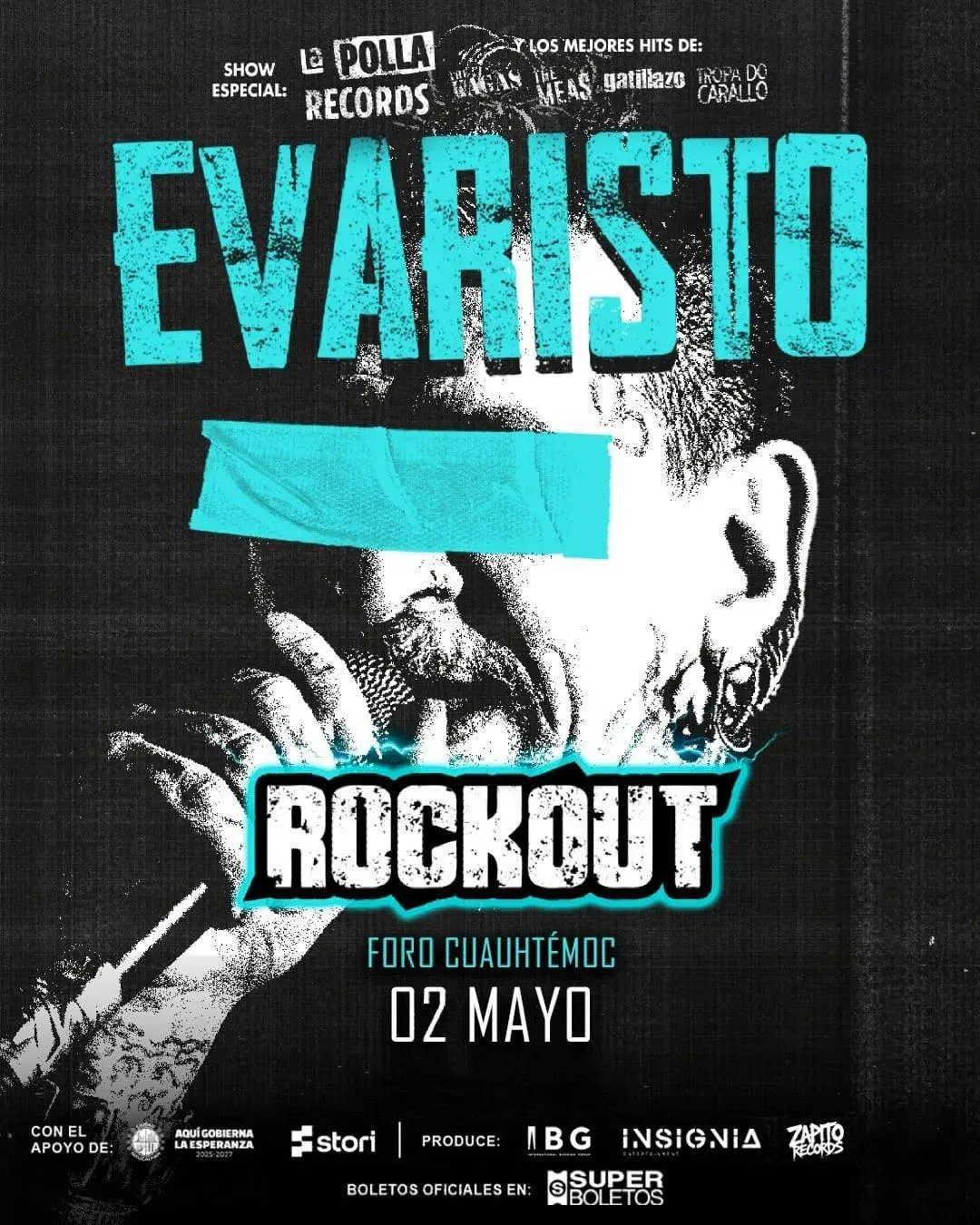 Festival Rockout en CDMX 2026 confirma a Evaristo Páramos y abre la fase creyente