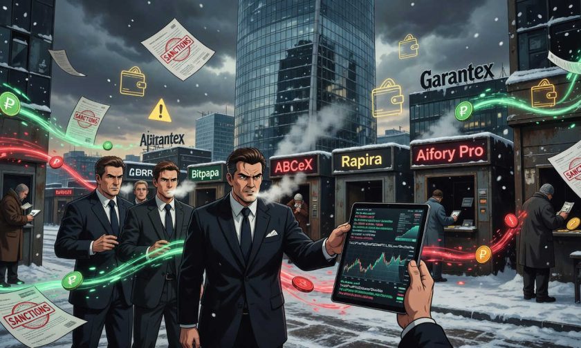 Elliptic advierte sobre exchanges ligados a Rusia y riesgos de evasión de sanciones