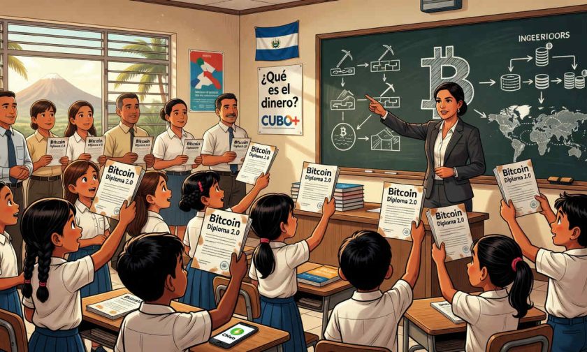 El Salvador relanza “Bitcoin Diploma 2.0” y apuesta por educación cripto entre niños y adolescentes