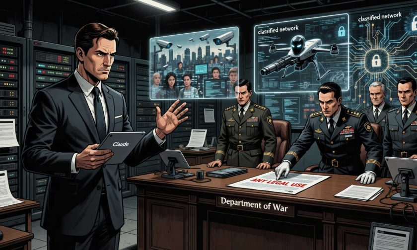Anthropic desafía al Departamento de Guerra: no quitará límites de Claude para vigilancia doméstica y armas autónomas