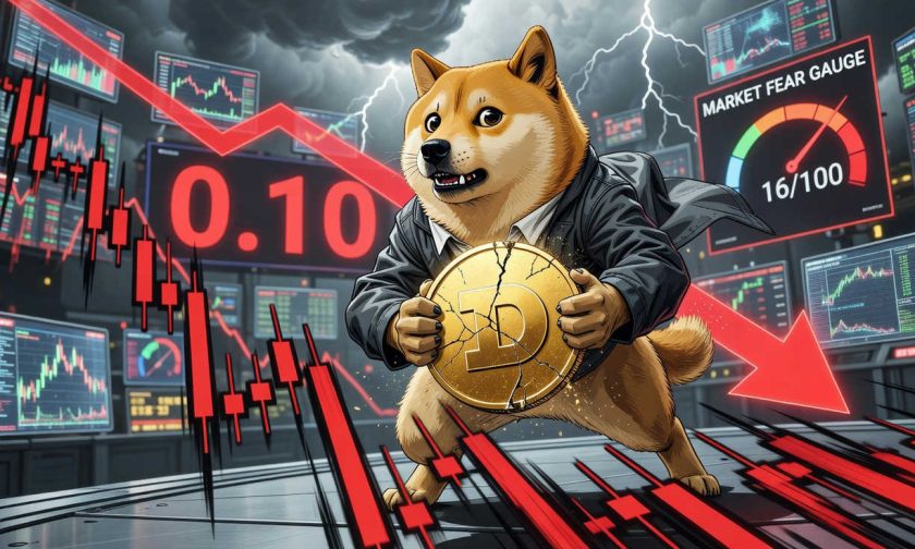 Dogecoin cae 7% y pierde el impulso del rally: vuelve a estar bajo USD $0,10