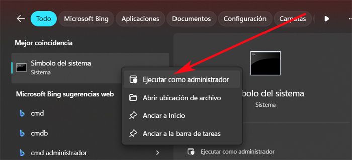 Ejecutar el comando cmd con permisos de administrador.