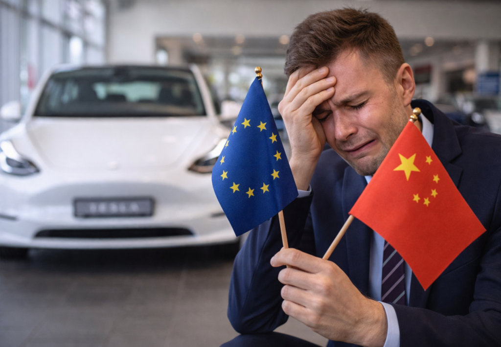 El sector del automóvil europeo no levanta cabeza: da la espalda a Tesla, los fabricantes chinos avanzan y las marcas europeas fracasan en China