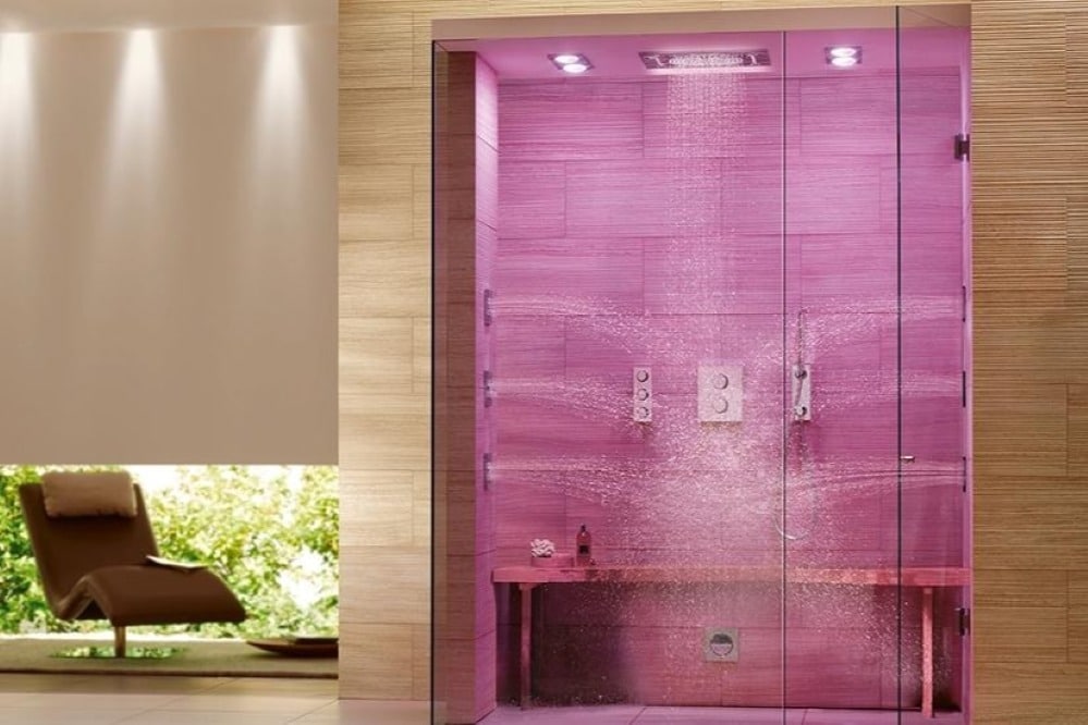 Foto cortesía de Grohe espacios de bienestar spa en casa