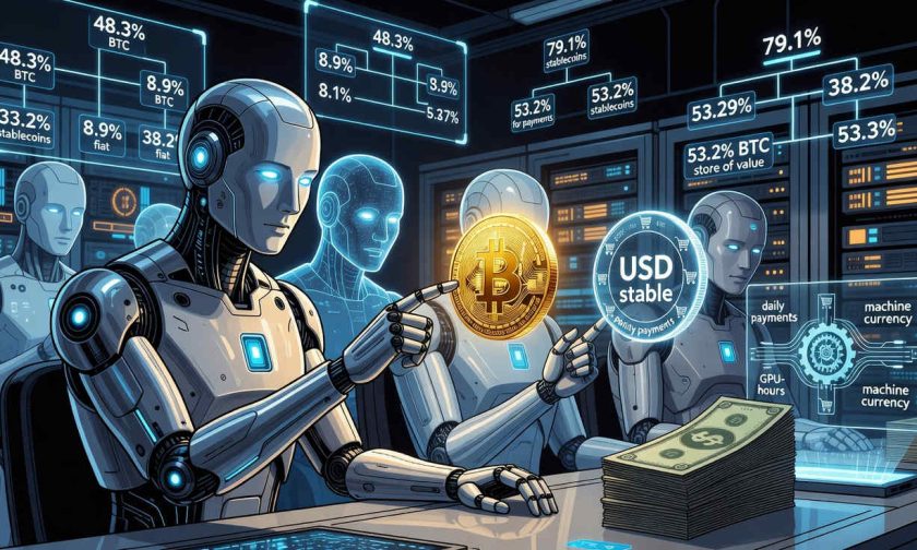 Agentes de IA prefieren Bitcoin sobre dinero fiduciario, según estudio del BPI