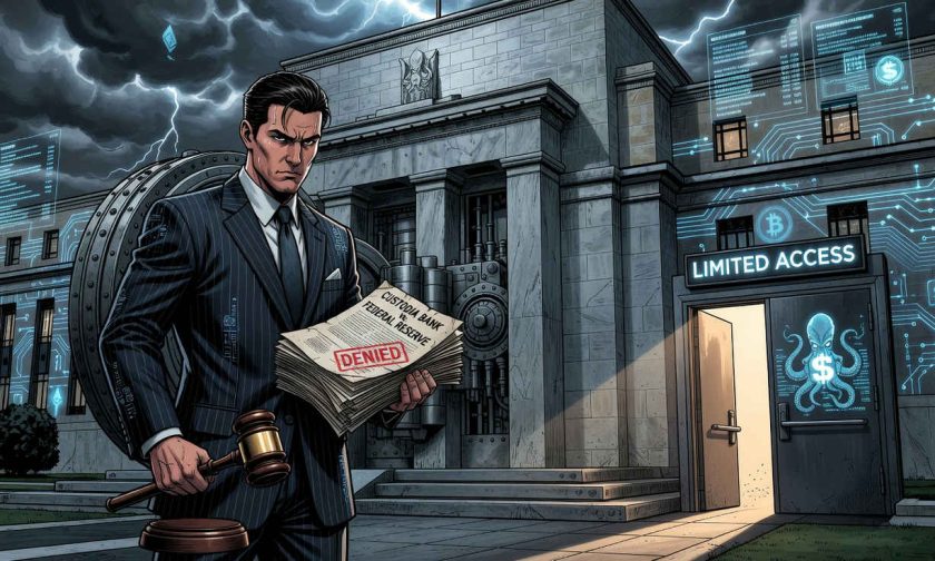 Custodia pierde ante la FED mientras Kraken logra acceso limitado a cuenta maestra