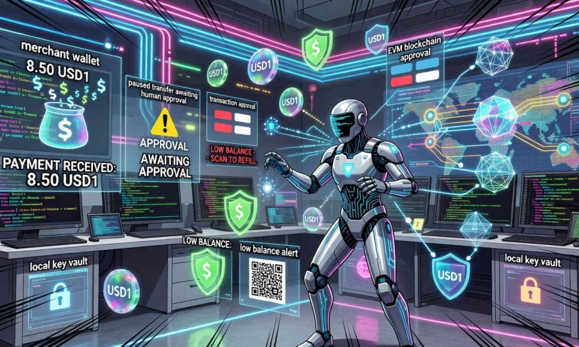 WLFI lanza AgentPay SDK para que agentes de IA operen pagos con USD1 en redes EVM