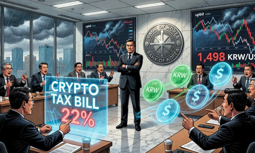 Corea del Sur busca eliminar impuesto cripto mientras Banco Central podría asumir nueva dirección