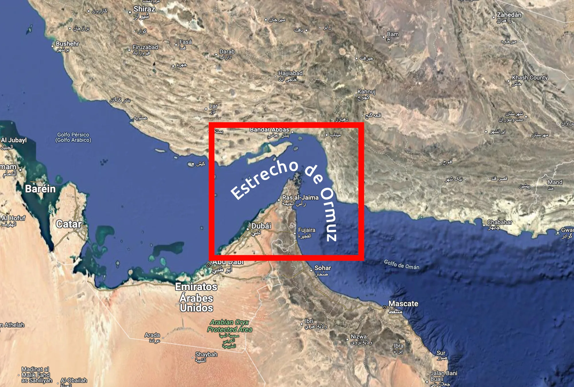 Irán amenaza con “prender fuego a cualquier barco” que cruce el estrecho de Ormuz