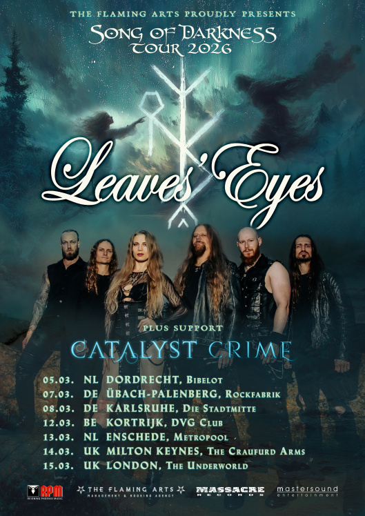 Los alemanes LEAVES’ EYES lanzan nuevo vídeo en el inicio de su gira
