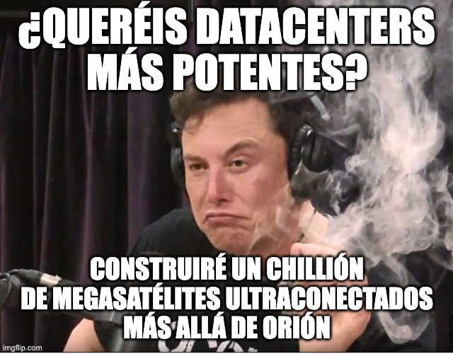 Musk fumando mandanga de la buena