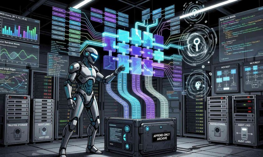 MentisDB propone memoria agéntica con cadena hash y recuperación híbrida sin depender de LLM