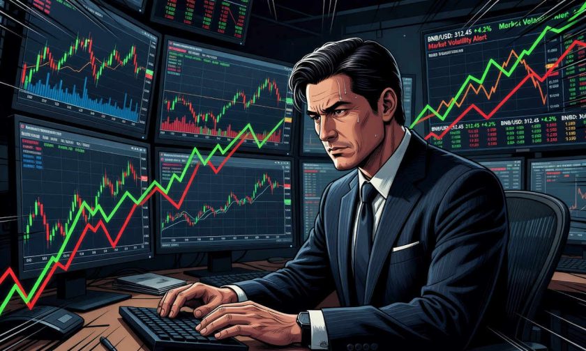 Bnb se estabiliza en $631,61 tras volatilidad semanal