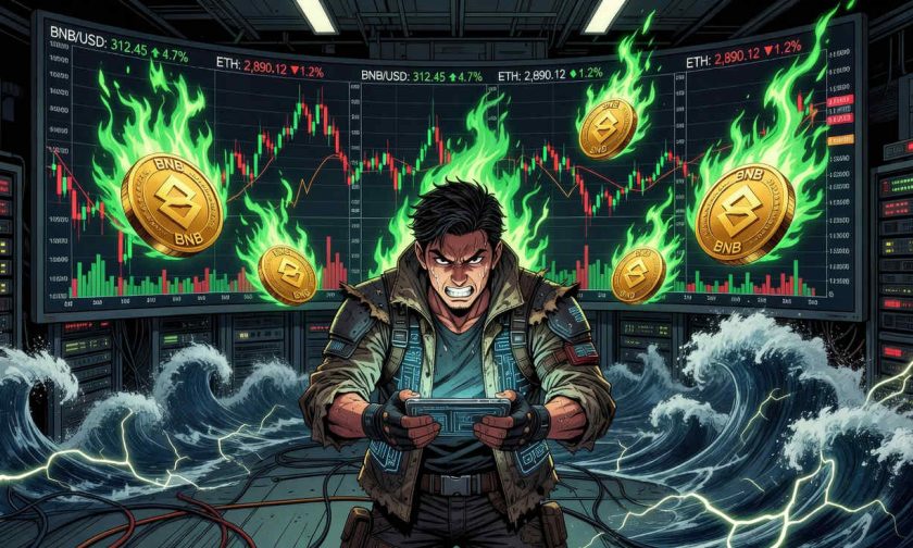 Bnb sube 1,26% a USD $629,21 en rebote técnico moderado