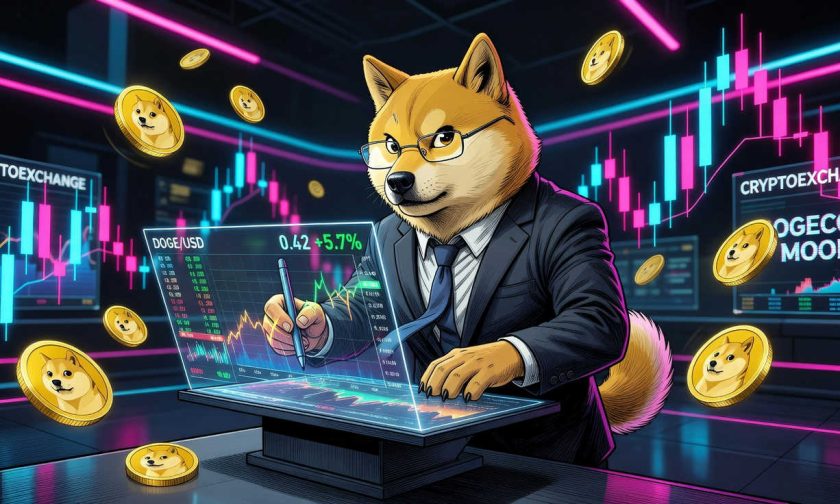 Dogecoin se estabiliza en USD $0,094 tras volatilidad semanal
