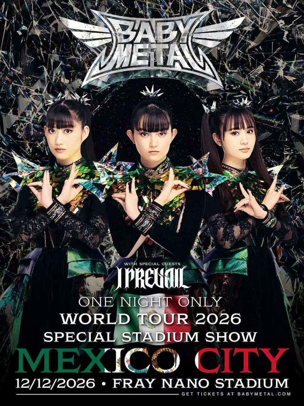 Todo lo que debes saber sobre el regreso de Babymetal a México en 2026 (fecha, lugar, boletos)