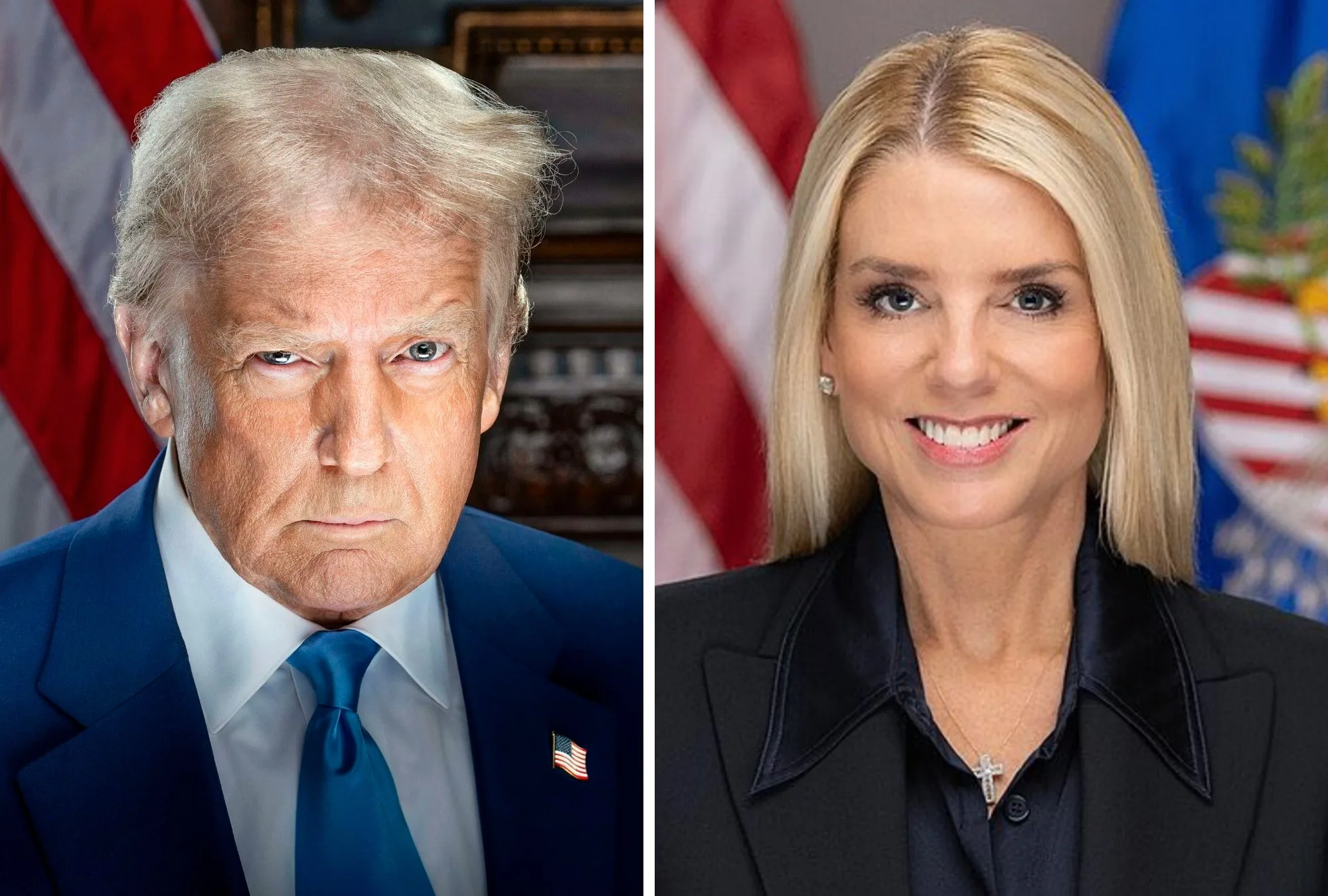 Trump despide a Pam Bondi en medio de críticas por el caso Epstein