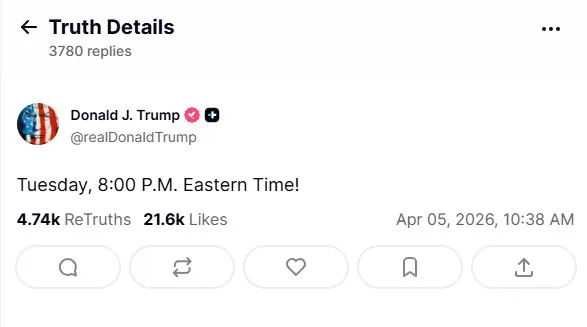 Donald Trump en Truth Social | Imágenes: Redes Sociales