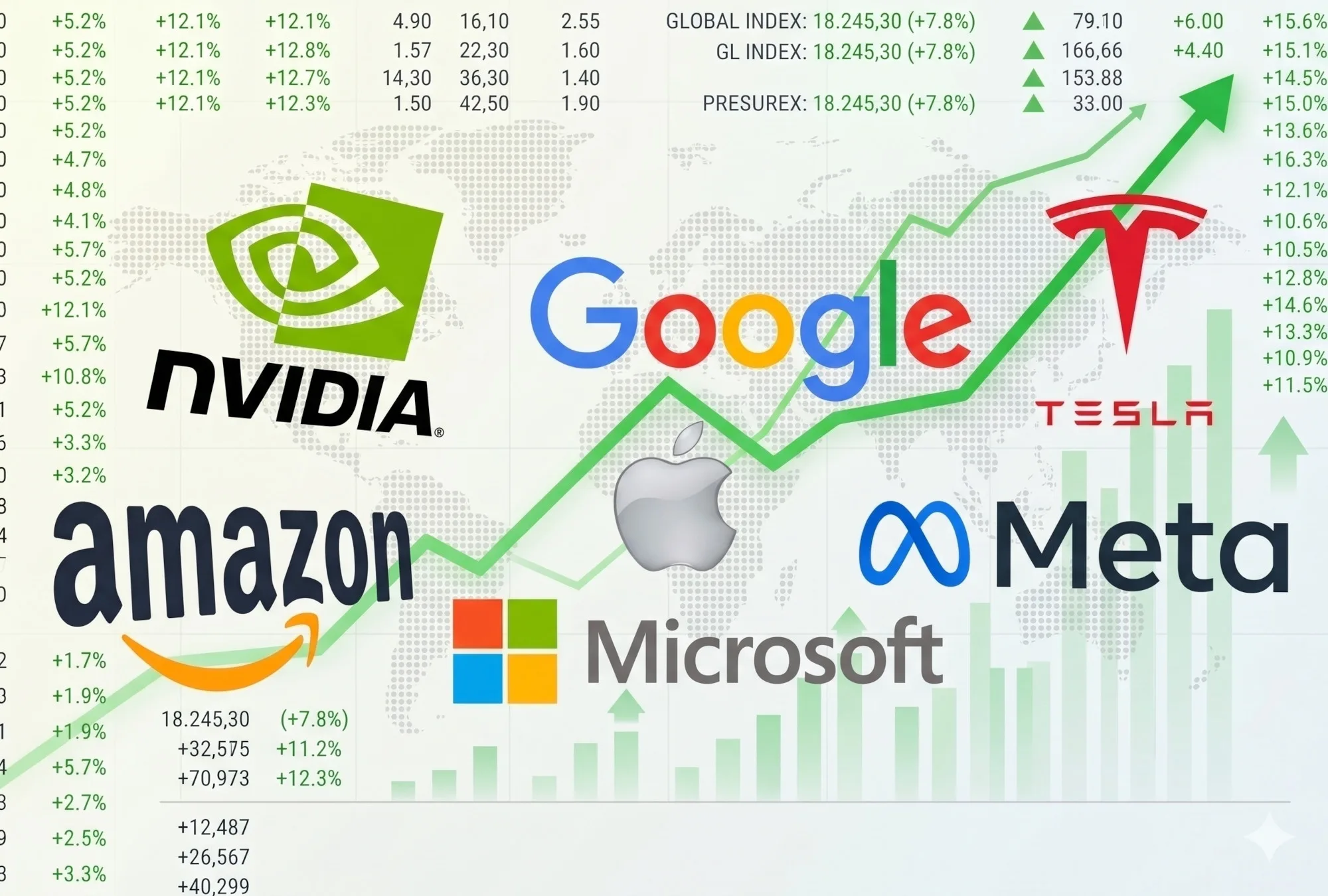 Las “Siete Magníficas”: más allá de la IA entre las tecnológicas más grandes del mundo