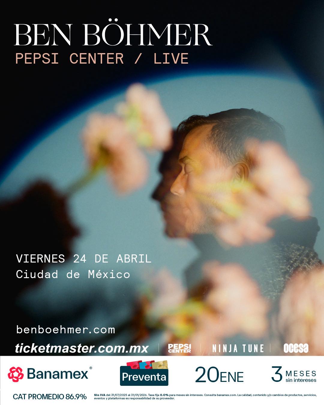 Ben Böhmer ofrecerá un concierto en el Pepsi Center.