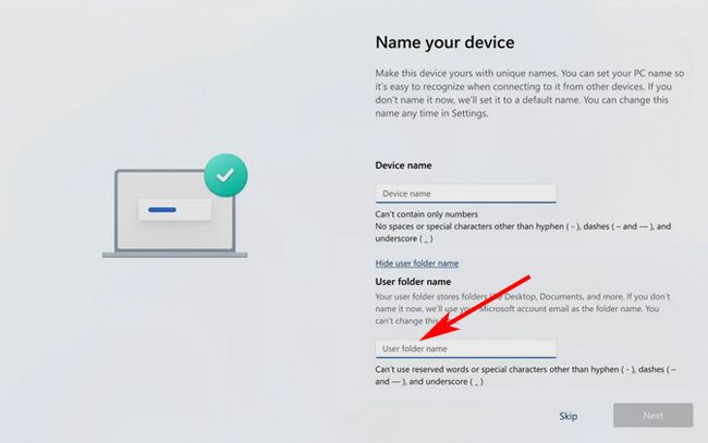 Nombre carpeta usuario Windows 11.