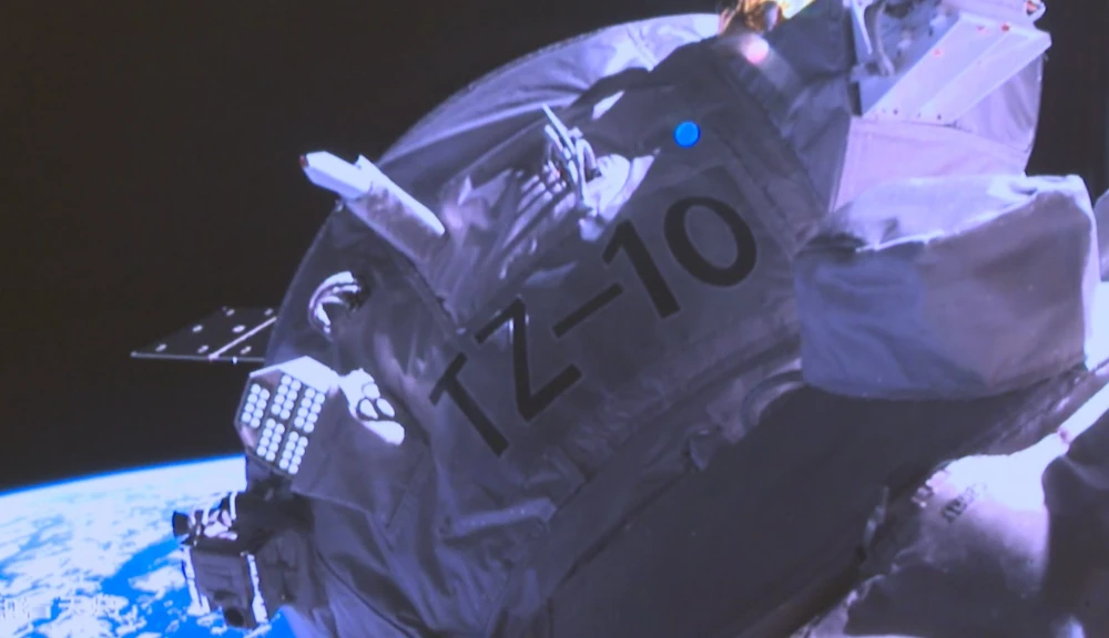 El carguero espacial Tianzhou 10 ya está en la estación espacial china