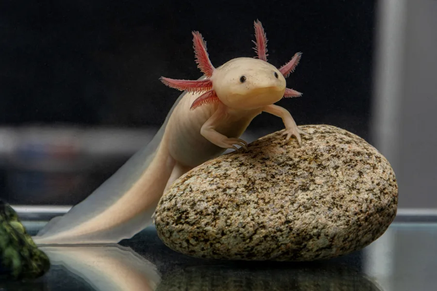 El ajolote, una especie endémica de la CDMX, es símbolo de la identidad mexicana | Imagen: Depositphotos.com