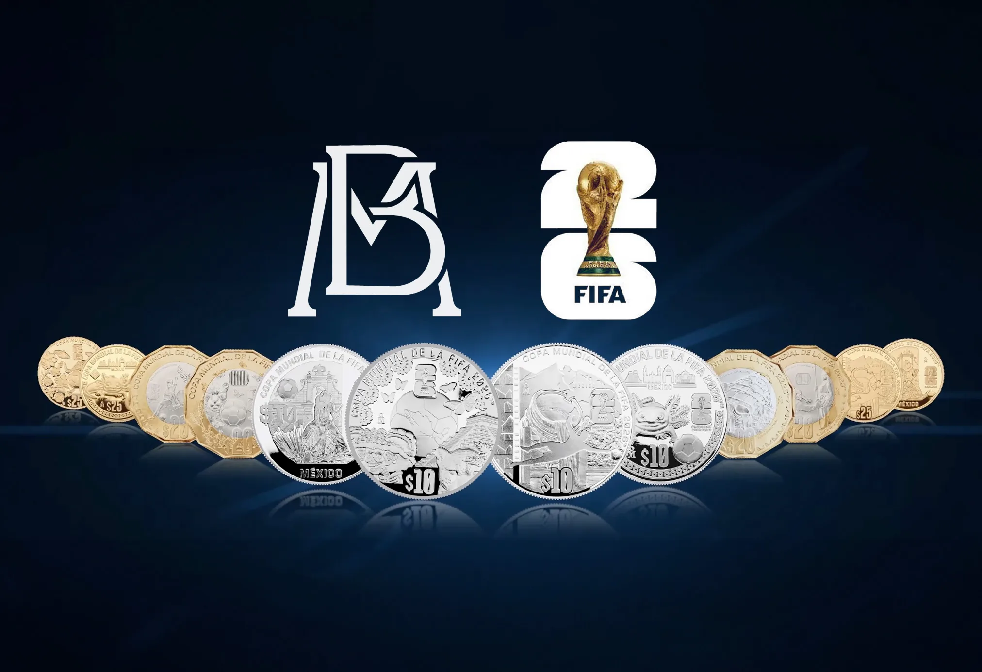 Banxico lanza monedas del Mundial 2026: ¿cómo y cuándo conseguirlas?