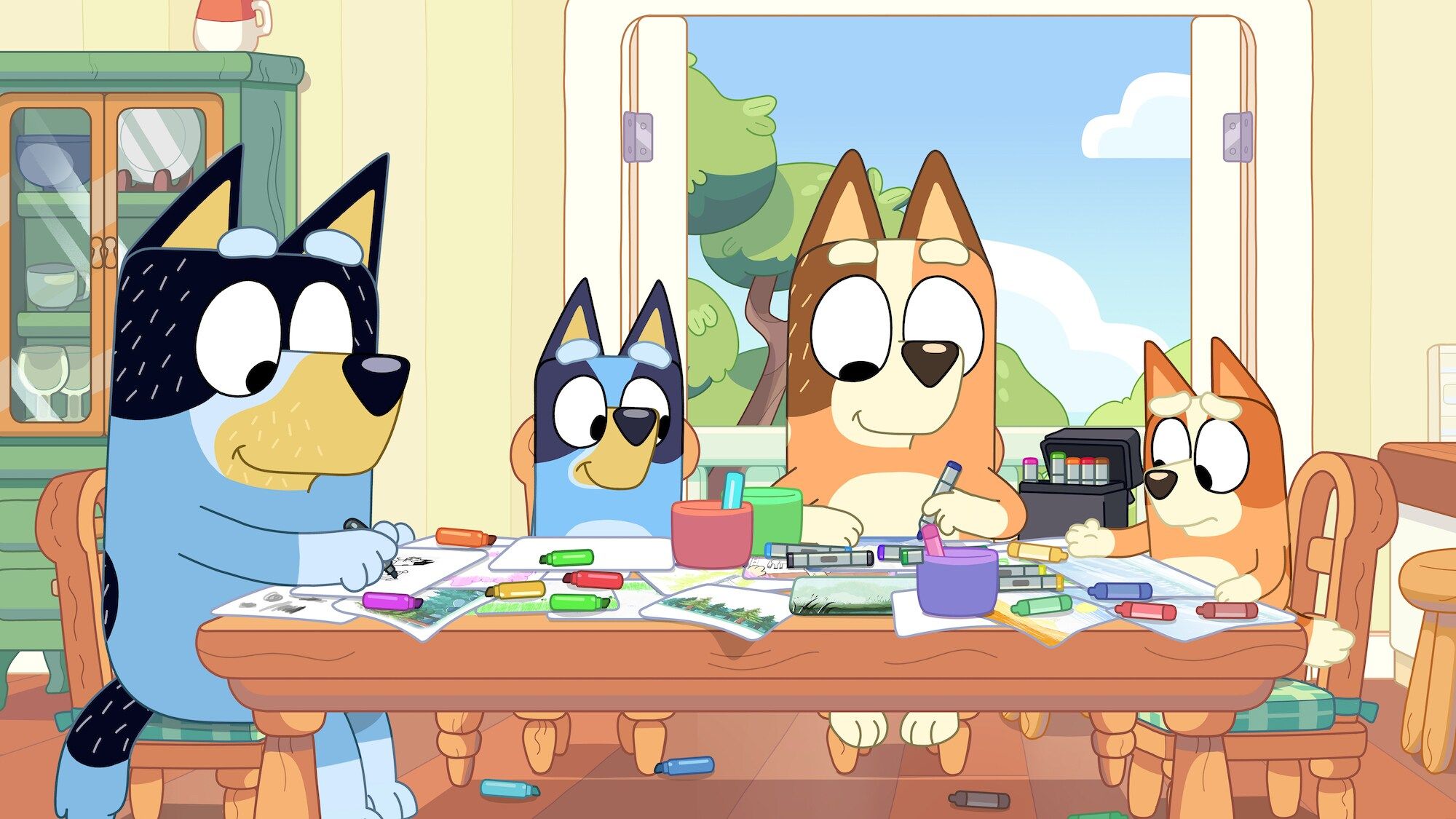 Personajes de la serie Bluey | Imagen Disney