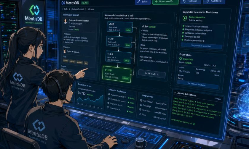 MentisDB 0.9.7.43 refuerza edición de skills y mejora la fiabilidad de stdio