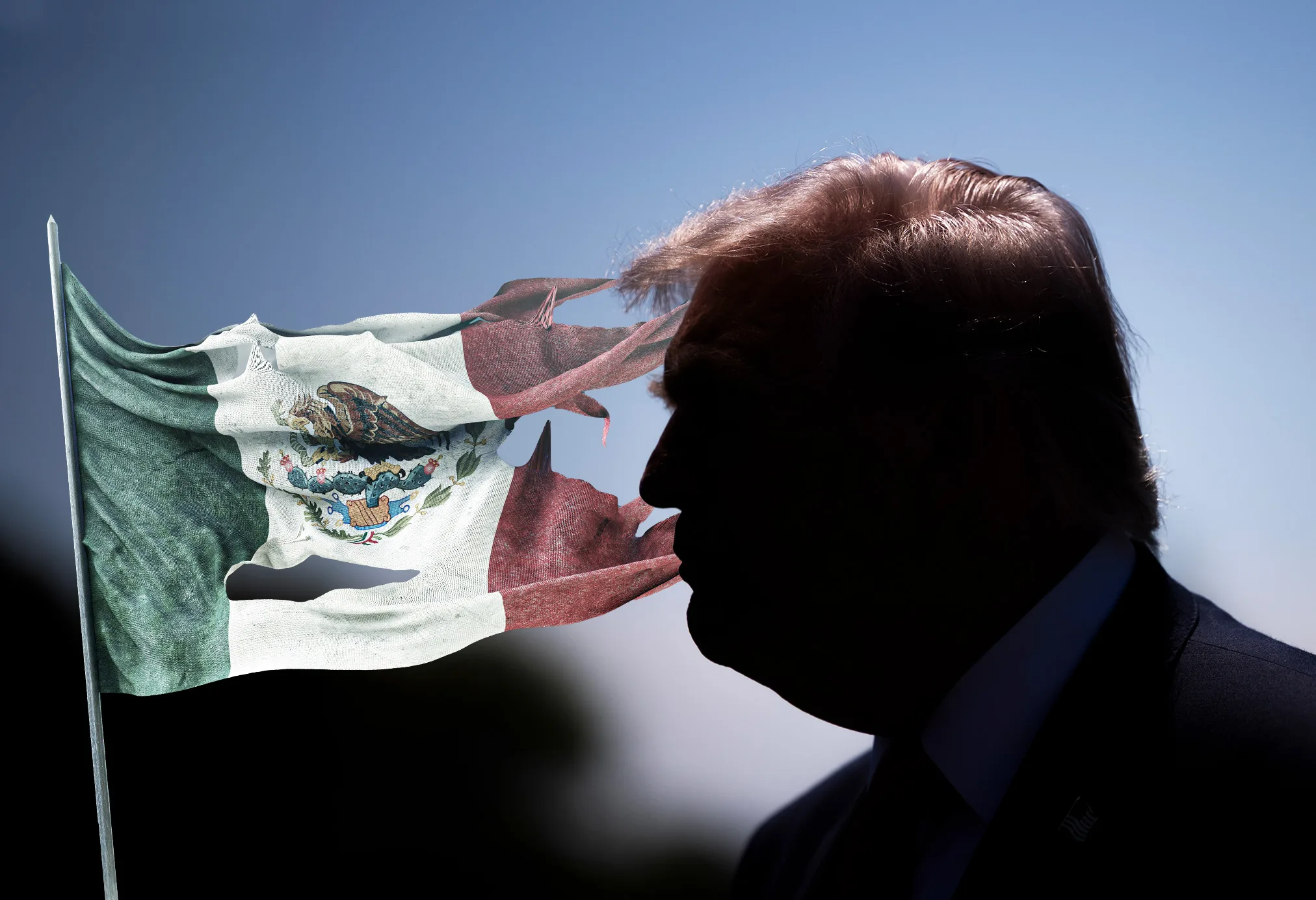 Trump amenaza con intervenir en México si no actúa contra los cárteles