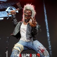 IRON MAIDEN y Eddie asisten al preestreno de su película, «Iron Maiden Burning Ambition»