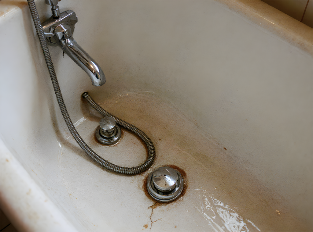 Un inquilino entrega al propietario un piso con un desconchón en la bañera y meses después le reclama 5.100 euros por los daños: la justicia dice que eran desperfectos por el desgaste habitual y no por un mal uso