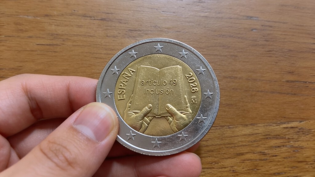 El BOE lo ha confirmado: ya están en circulación en España las nuevas monedas de 2 euros por el artículo 49 de la Constitución