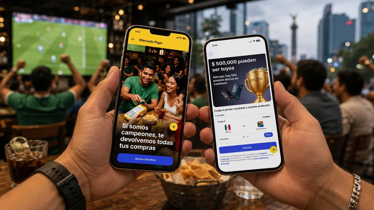Si México gana el Mundial 2026, Mercado Pago te regresa el 100% de cashback