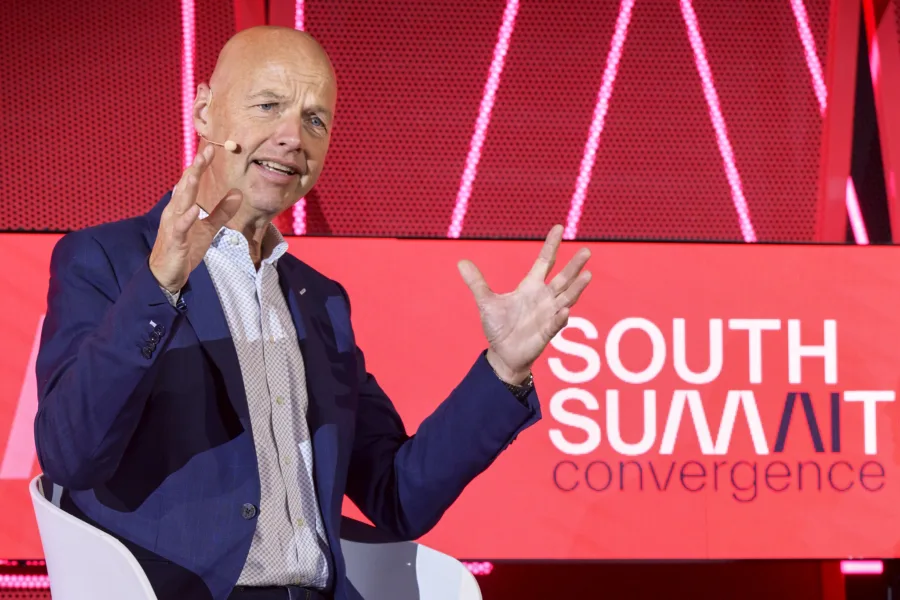 Sebastian Thrun durante su participación en South Summit Madrid.