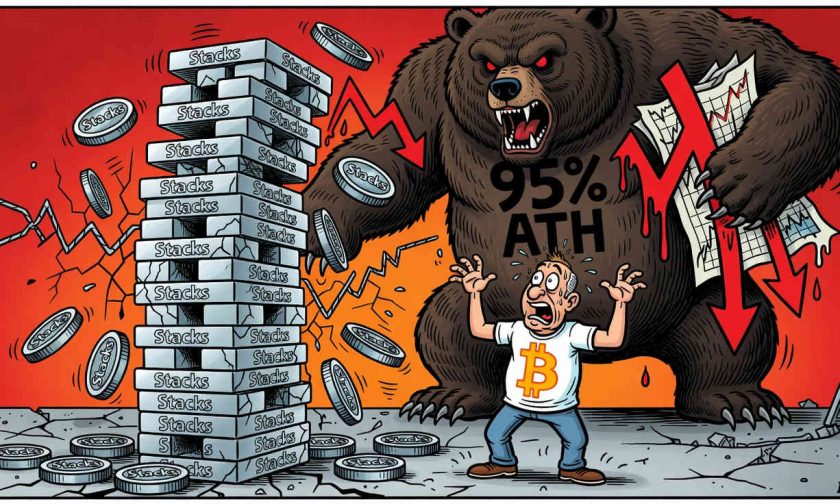 Stacks (STX) se desploma 8.65% y rompe el piso de los 0.20 dólares