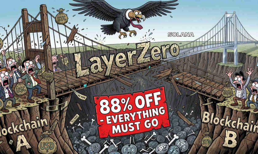$ZRO se desploma un 88% desde su máximo histórico: ¿tiene LayerZero salida del abismo?