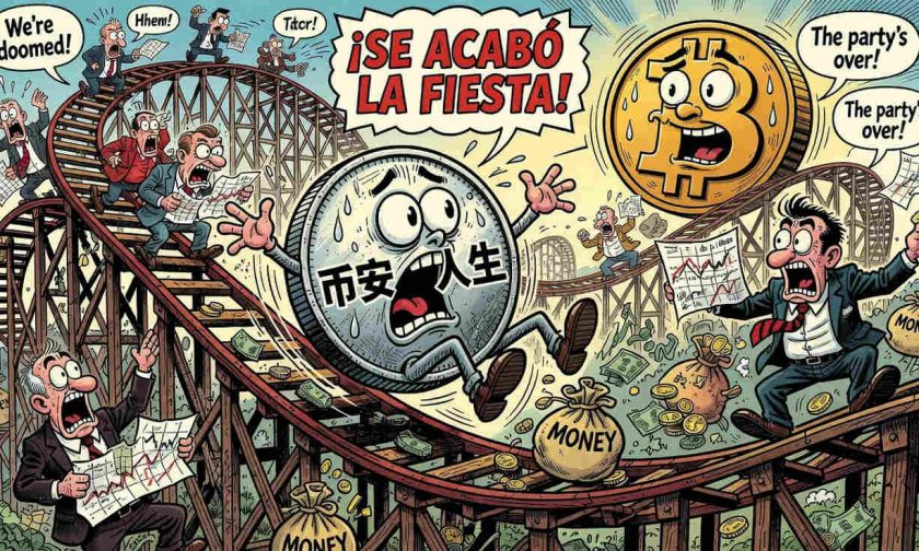币安人生 se desploma un 7,4% y pone en duda el rally del 1.000%