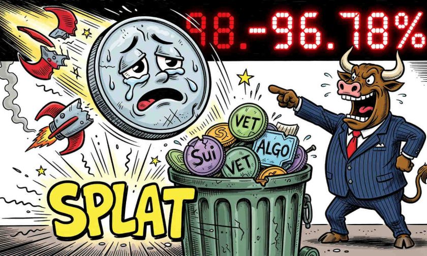 APT al borde del colapso: el token de Aptos cae un 96% desde su máximo y pone a prueba soporte vital