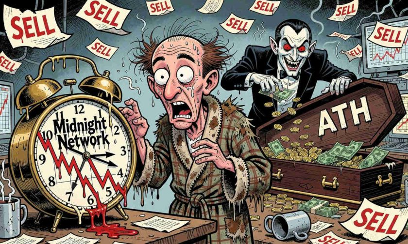Midnight se desploma 72% desde su máximo histórico ¿es hora de comprar o salir corriendo?
