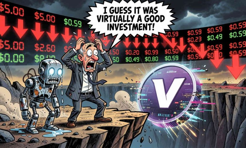 Virtuals Protocol ($VIRTUAL) se hunde un 7,25% y perfora los 0,59 USD: ¿se avecina una capitulación?