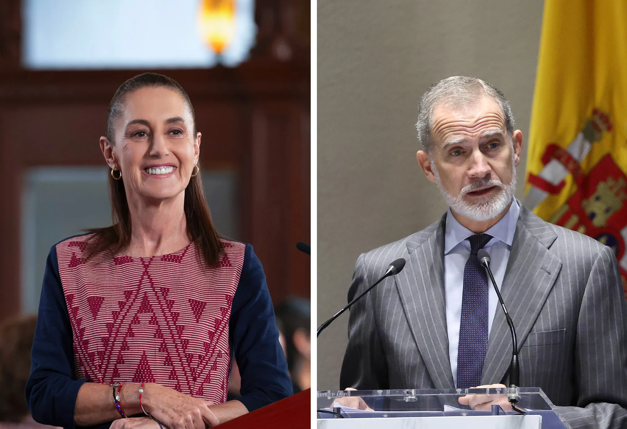 Sheinbaum analiza posible reunirse con Felipe VI en México durante el Mundial