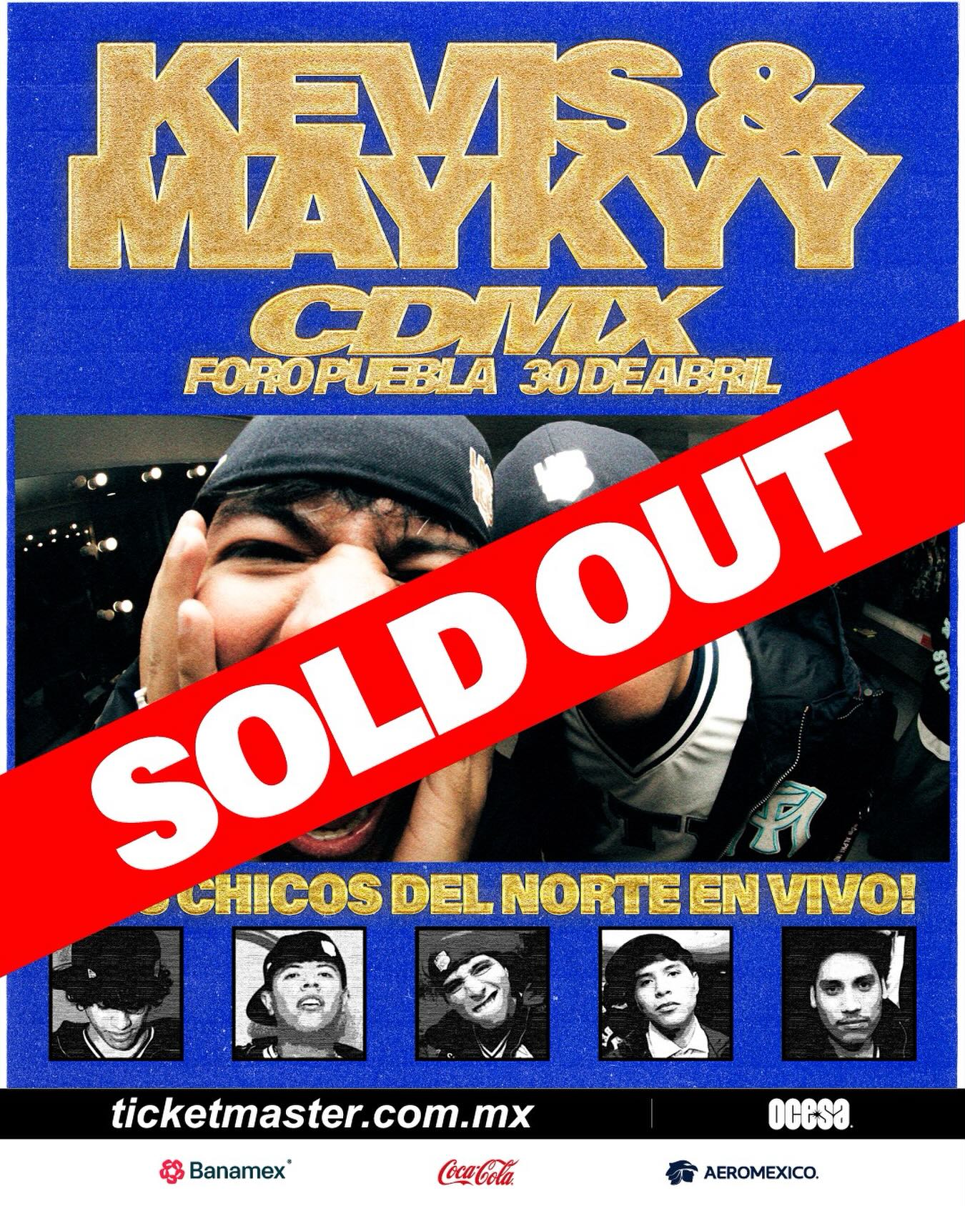 Kevis y Maykyy se presentarán en el Foro Puebla.