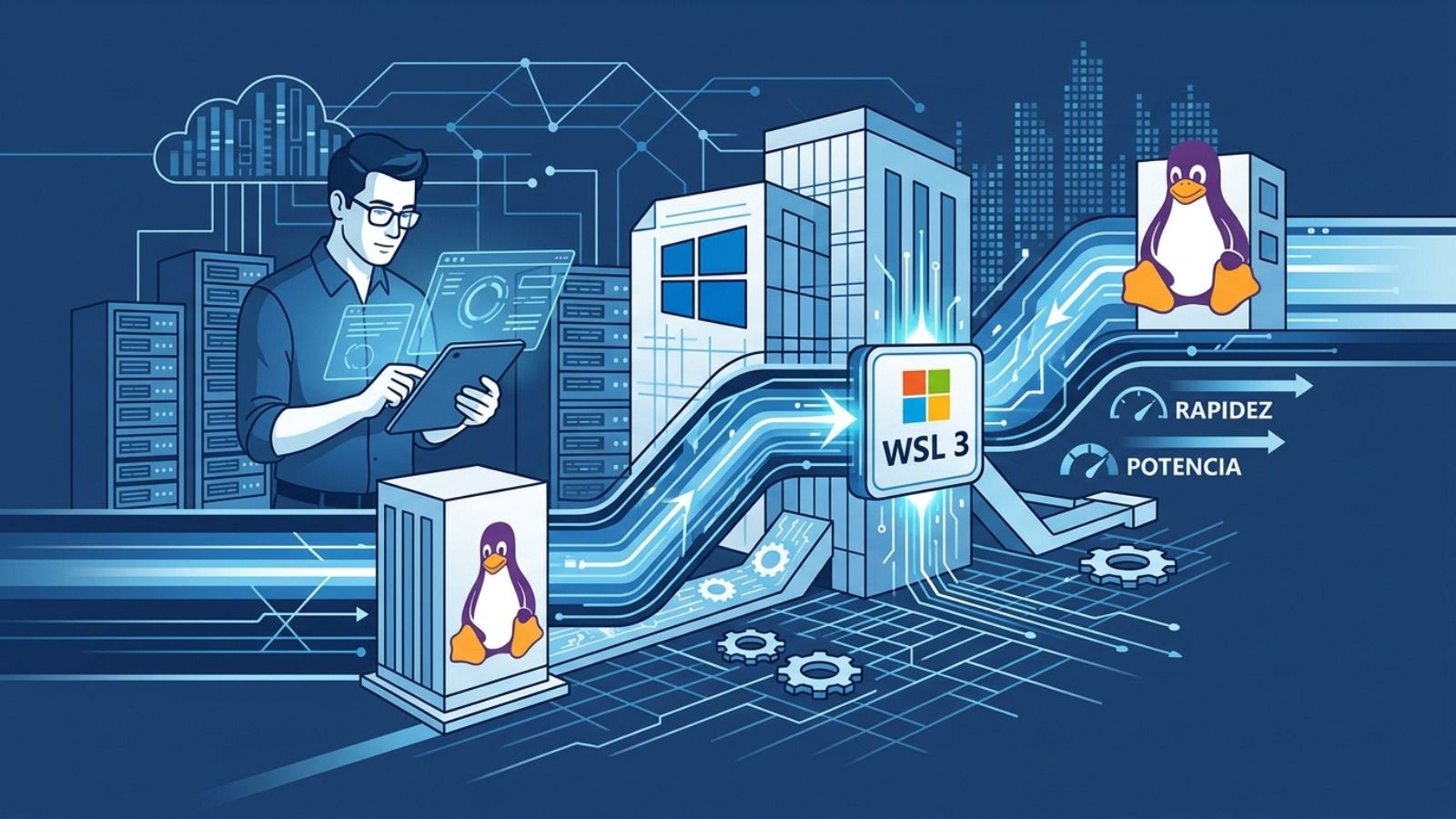 Microsoft prepara WSL 3: Linux en Windows será más rápido, potente y útil