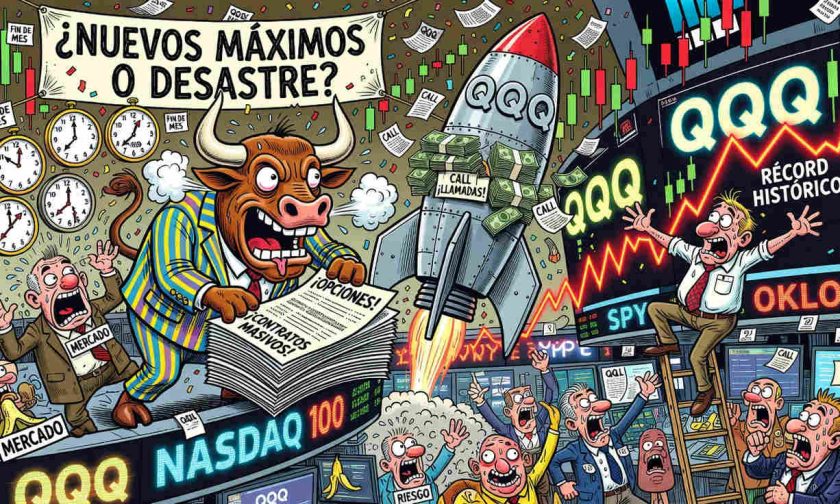 Apuesta millonaria en QQQ reaviva el optimismo por nuevos máximos del Nasdaq 100