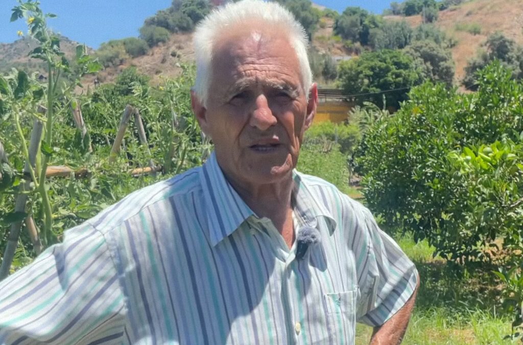 Manuel Bonilla, agricultor de 82 años: “La juventud no quiere trabajar en el campo, pero aunque sea duro no se puede perder la tradición”